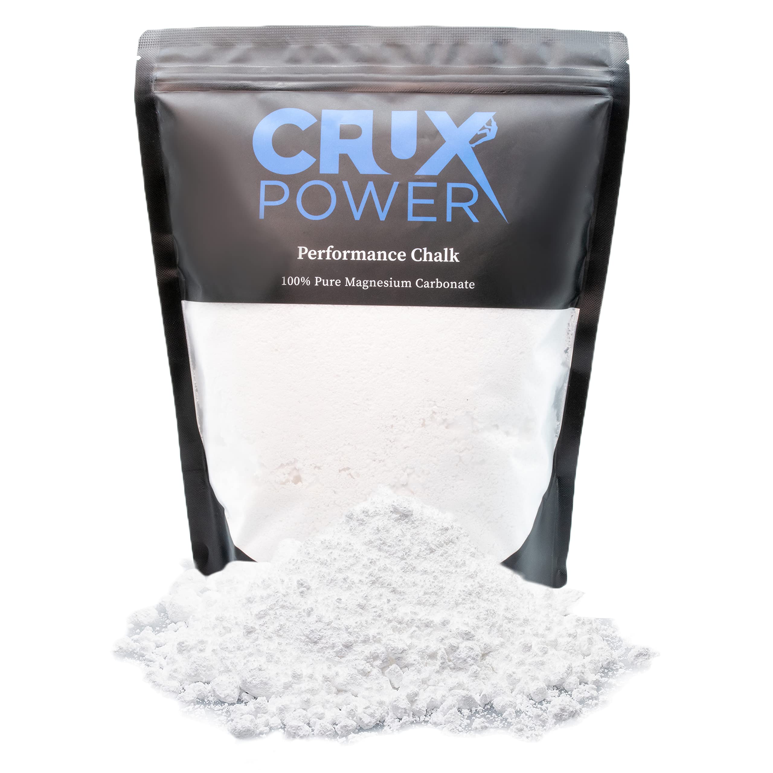 Premium 100% Pure Magnesium Carbonate Climbing Chalk - No Drying Agents, Medium Blend Loose Powder for Rock Climbing, Bouldering, Gymnastics & Weight Lifting - 200g | Ideal for Grip Enhancement & Sweat Absorption During Intense Workouts