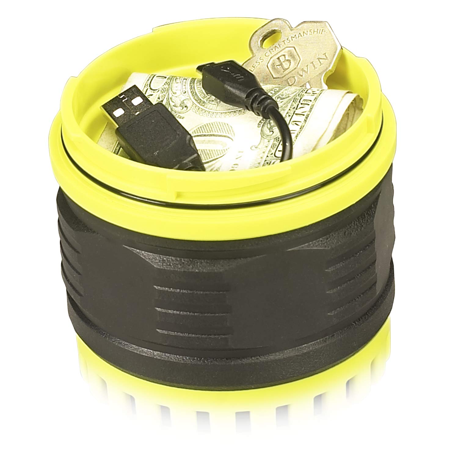 Streamlight 44945 Super Siege 1100-Lumen Rechargeable Outdoor Lantern Flashlight with AC/USB Charger - Bright Yellow for Camping, Hiking, Emergency & Power Outages