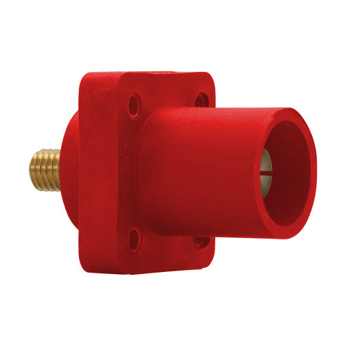 Crouse Hinds J Series E1016 Threaded Post Receptacle - Panel Mount CAM Lok Connector for Industrial Electrical Panels & Power Distribution