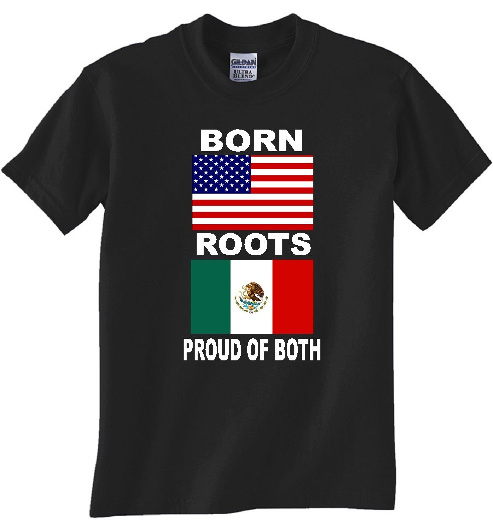 STUFF WITH ATTITUDE USA Mexico Graphic Black T-Shirt - Cool Streetwear for Men & Women | Perfect for Casual Outfits, Concerts, and Travel