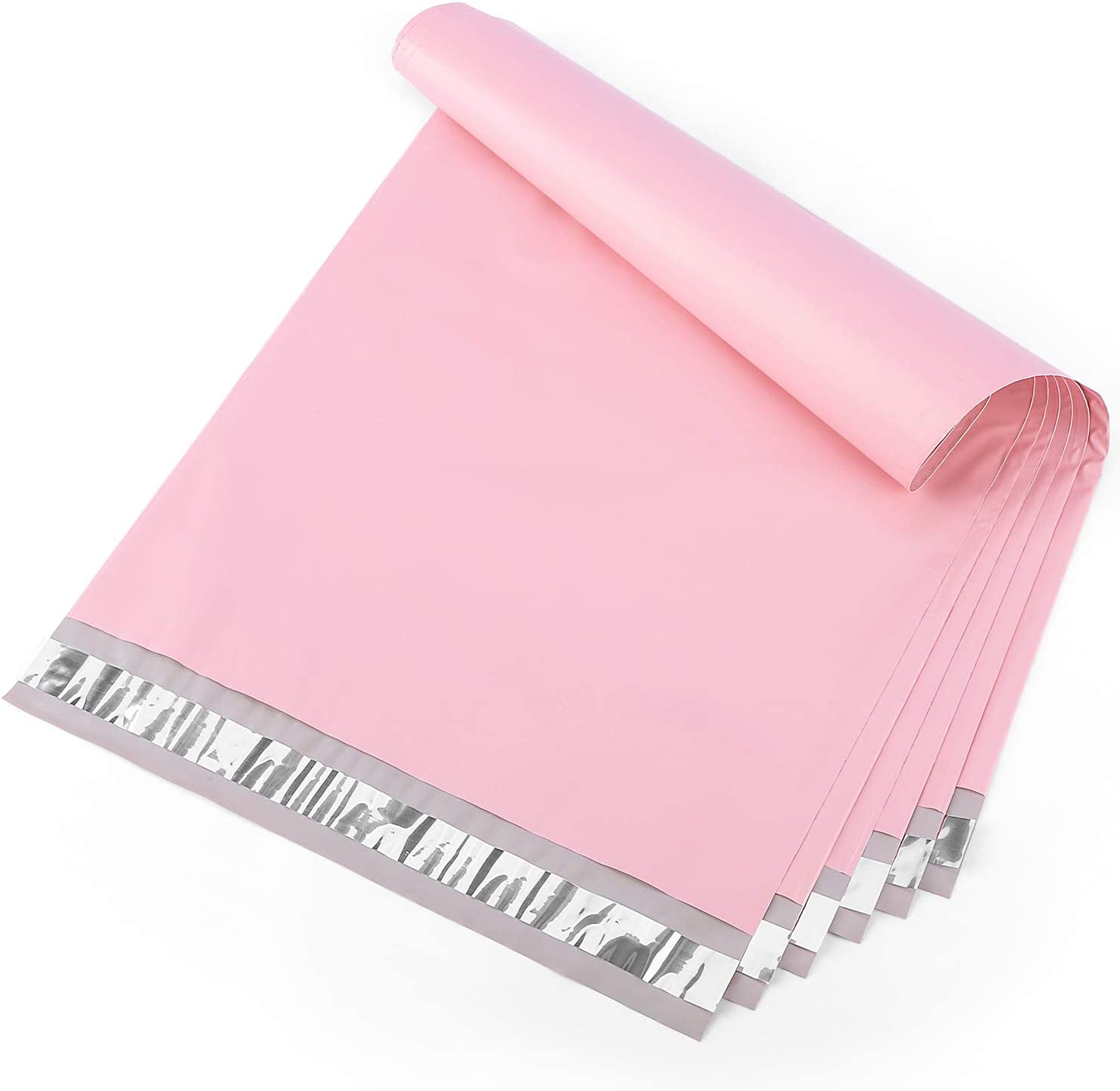 12x15.5 Inch Poly Mailers - Waterproof Shipping Envelopes for Ecommerce, Mailing Bags with Self-Sealing Adhesive - Perfect for Shipping Clothes, Books, Jewelry & Small Packages (Pack of 100)