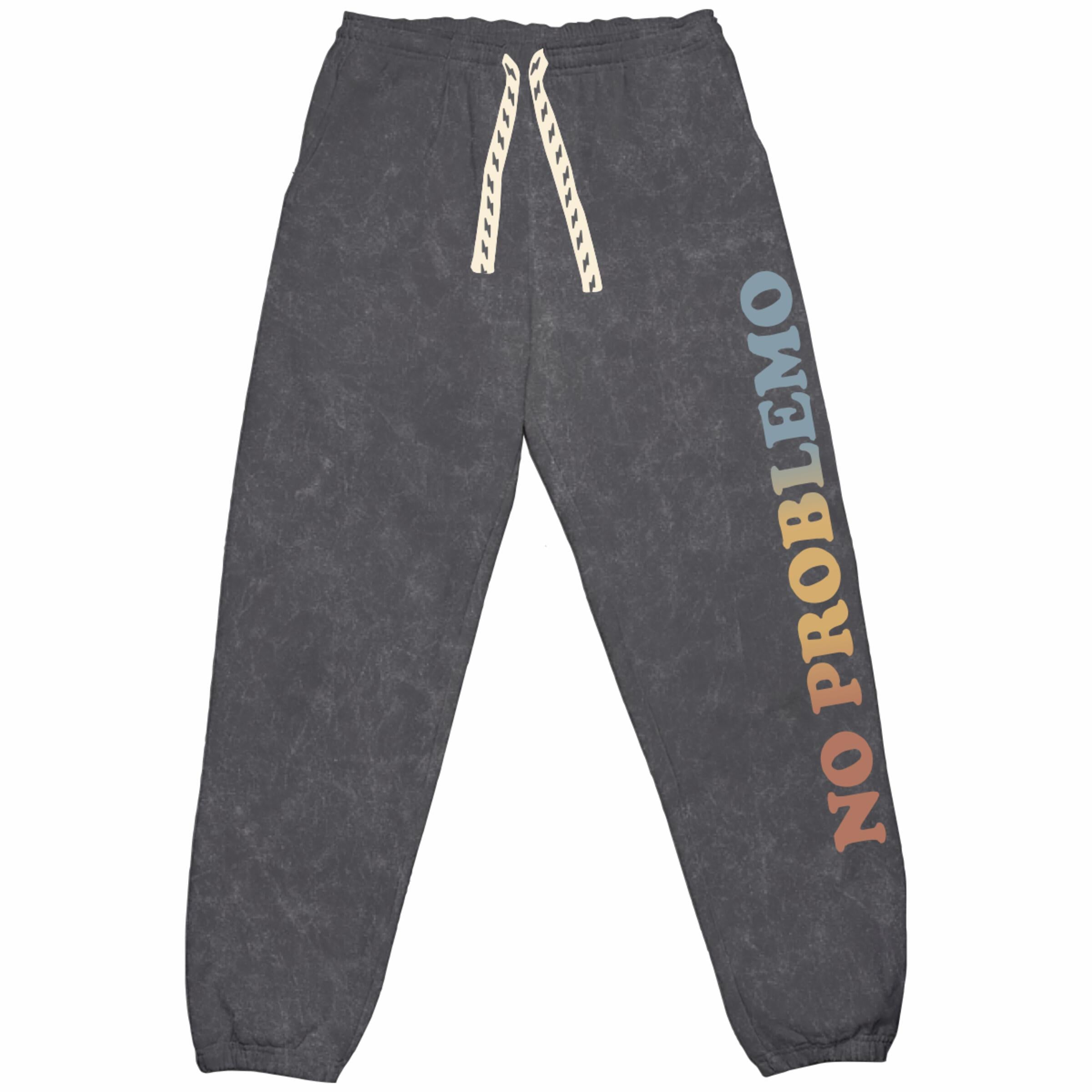 Tiny Whales No Problemo Jogger Pants - Soft & Comfortable Baby Boys' Joggers for Playtime, Daycare & Casual Outings