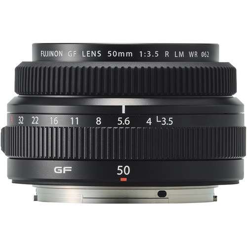 FUJIFILM GF 50mm f/3.5 R LM WR GFX Lens - Premium Medium Format Prime Lens for Portraits & Landscapes | Perfect for Professional Photography, Travel & Studio Work