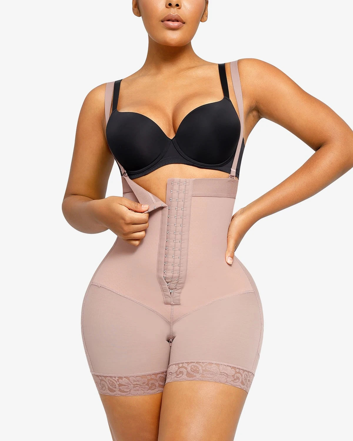 AirSlim® Core Sculpt Mid Thigh Shaper Shorts for Women - Tummy Control Shapewear & Body Shaping Shorts - Perfect for Workout, Yoga, and Everyday Wear
