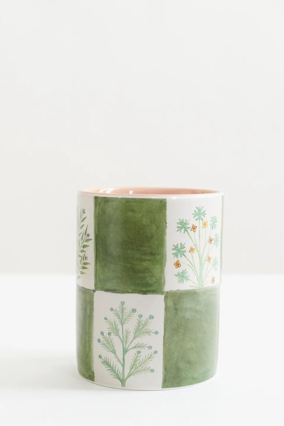 Everything Pot with Illustrated Herbs - Perfect for Cooking, Serving & Decorating Your Kitchen
