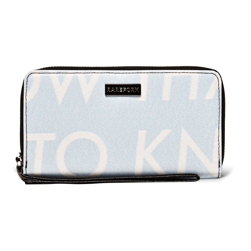 Affirmation Madison Wristlet - Stylish Leather Clutch Wallet for Women | Perfect for Everyday Use, Parties & Travel