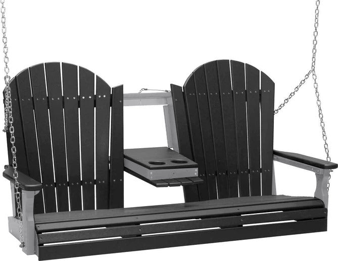 Black on Dove Gray