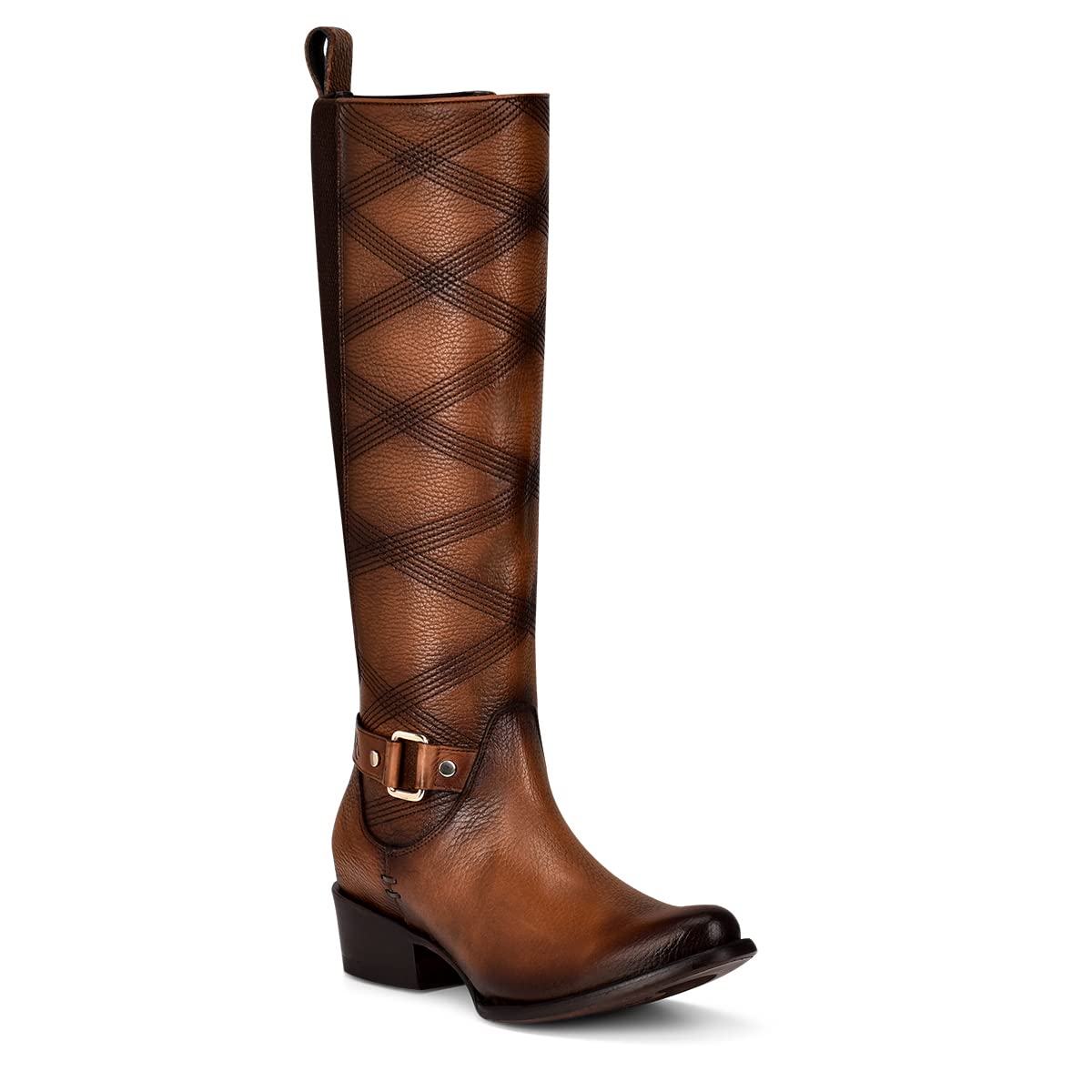 Cuadra Women's Tall Boots - Genuine Bovine Leather Brown Knee High Riding Boots for Women | Perfect for Winter, Horseback Riding & Fashion Outfits
