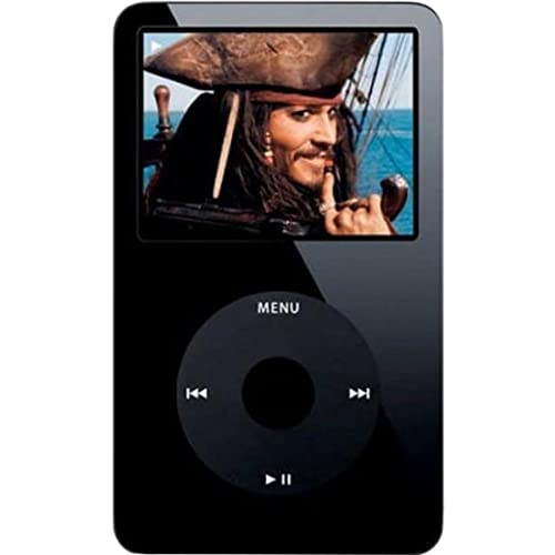 Refurbished Apple iPod Classic 5th Generation 80GB Black MP3/MP4 Player - Compatible with Music & Video Playback | Perfect for Commuting, Workouts & Travel