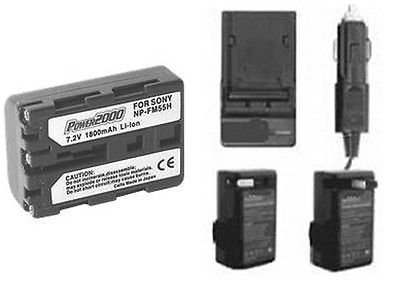 High-Quality NP-FM55H Replacement Battery & Charger Kit for Sony Alpha DSLR-A100/A100H/A100W/B Digital Cameras - Perfect for Travel, Photography & Professional Shoots