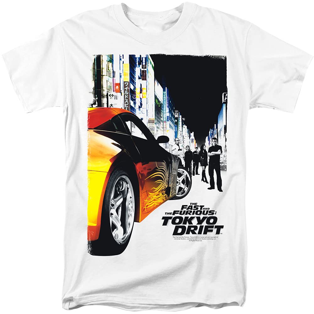 Fast & Furious: Tokyo Drift Movie Poster Graphic T-Shirt for Men & Women - Casual Wear, Gift for Fans, Street Style Fashion