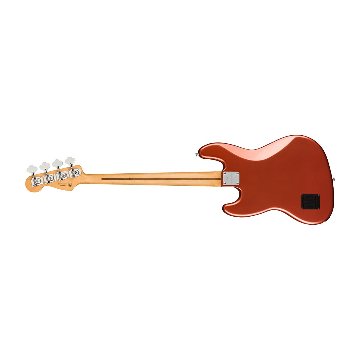 Fender Player Plus Jazz Bass Guitar - Aged Candy Apple Red Finish, Maple Fingerboard | Professional Electric Bass for Recording, Live Performances & Studio Sessions
