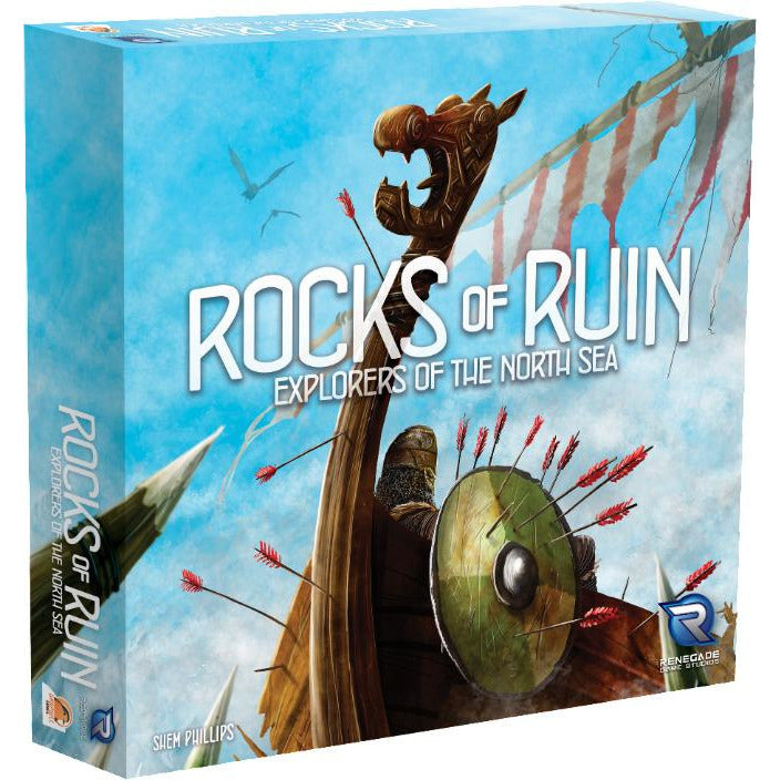 Explorers of the North Sea: Rocks of Ruin - Strategic Board Game for Adults & Teens | Viking-Themed Adventure | Perfect for Game Nights & Family Gatherings