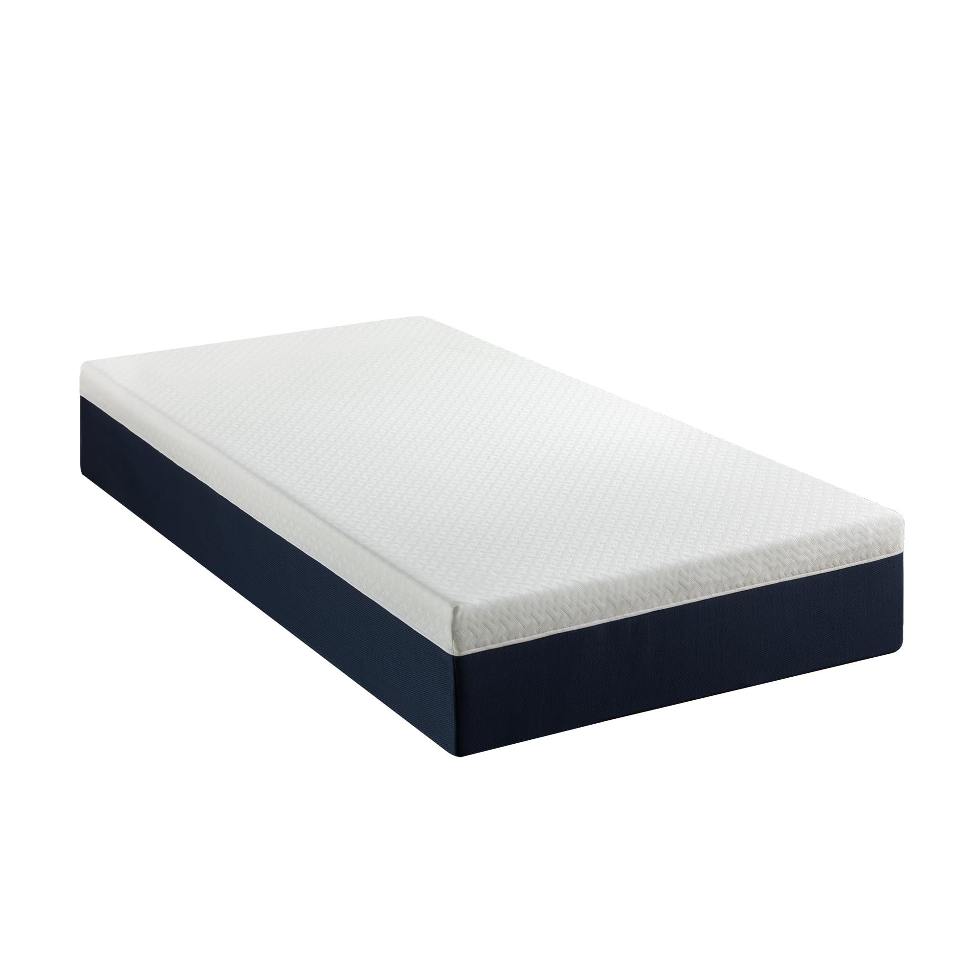 ZINUS 12 Inch Cooling Comfort Hybrid Mattress - Twin Size, Fiberglass Free, Medium Firm Support with Motion Isolation | CertiPUR-US Certified Foams & OEKO-TEX Fabric | Bed in a Box for Cool Sleep | Perfect for Guest Rooms, Dorms & Small Spaces