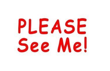 Please See Me!