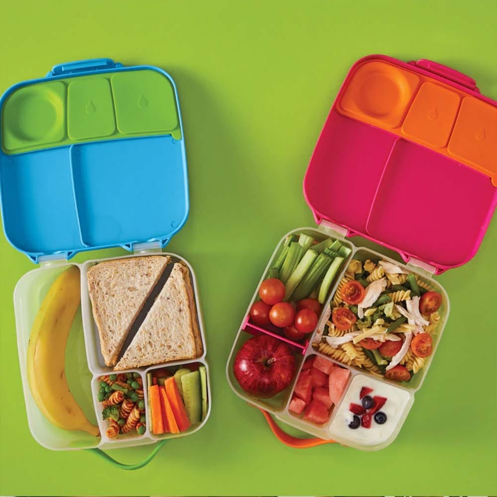 B.Box Kids Insulated Lunch Box - Leak Proof & BPA Free, Perfect for School, Picnics & Travel - Lilac Pop Design