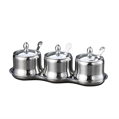 Stainless Steel With Glass Lids