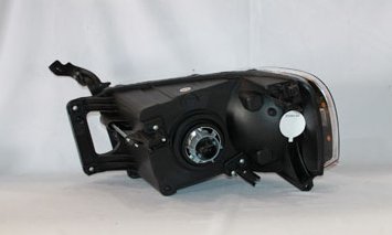 TYC Right Headlight Assembly Compatible with 2002-2004 Dodge Ram 1500 2500 3500 - Replacement for Night Driving & Off-Road Use