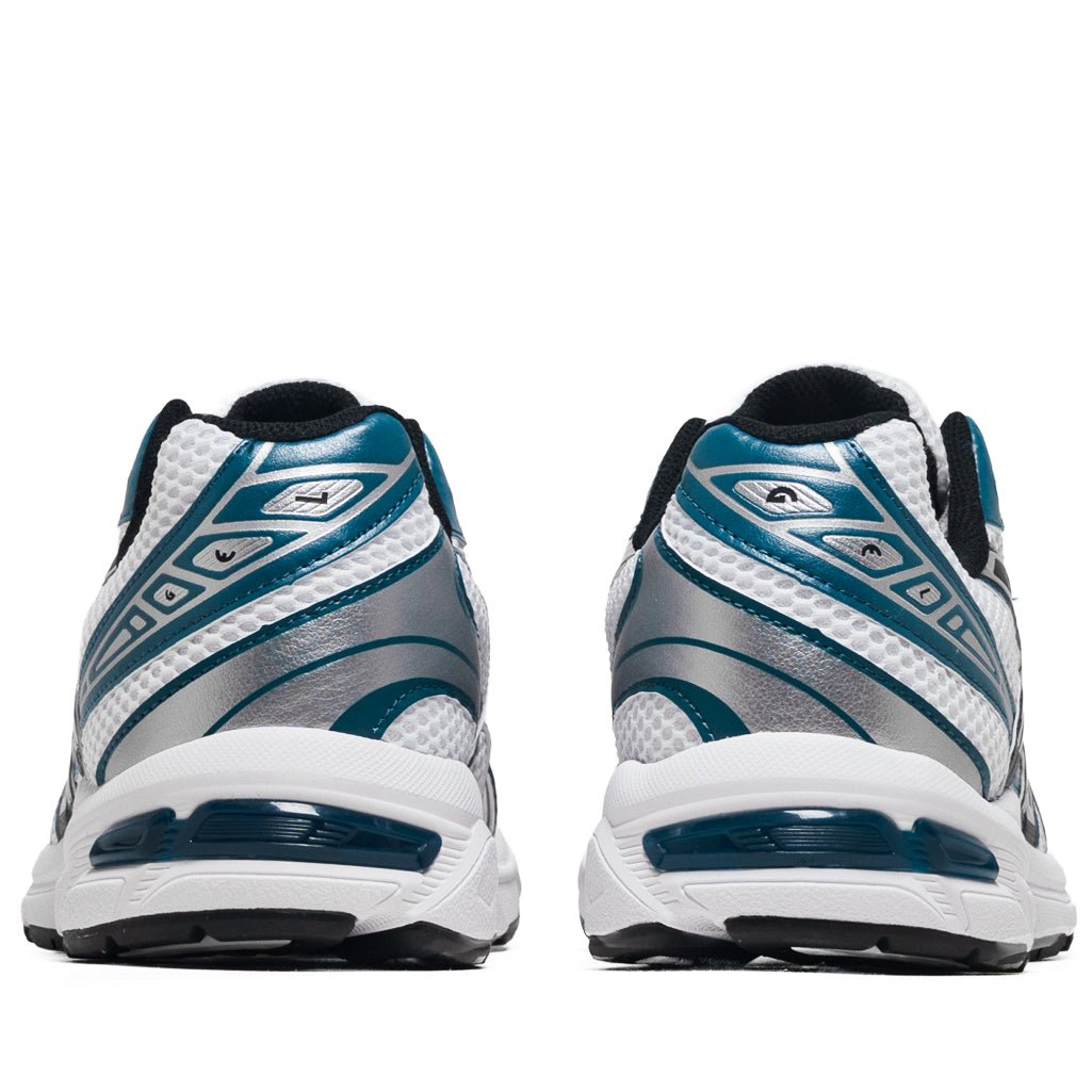 ASICS Gel 1130 Running Shoes for Men & Women - White/Restful Teal - Lightweight Cushioned Sneakers for Jogging, Gym Workouts & Everyday Comfort