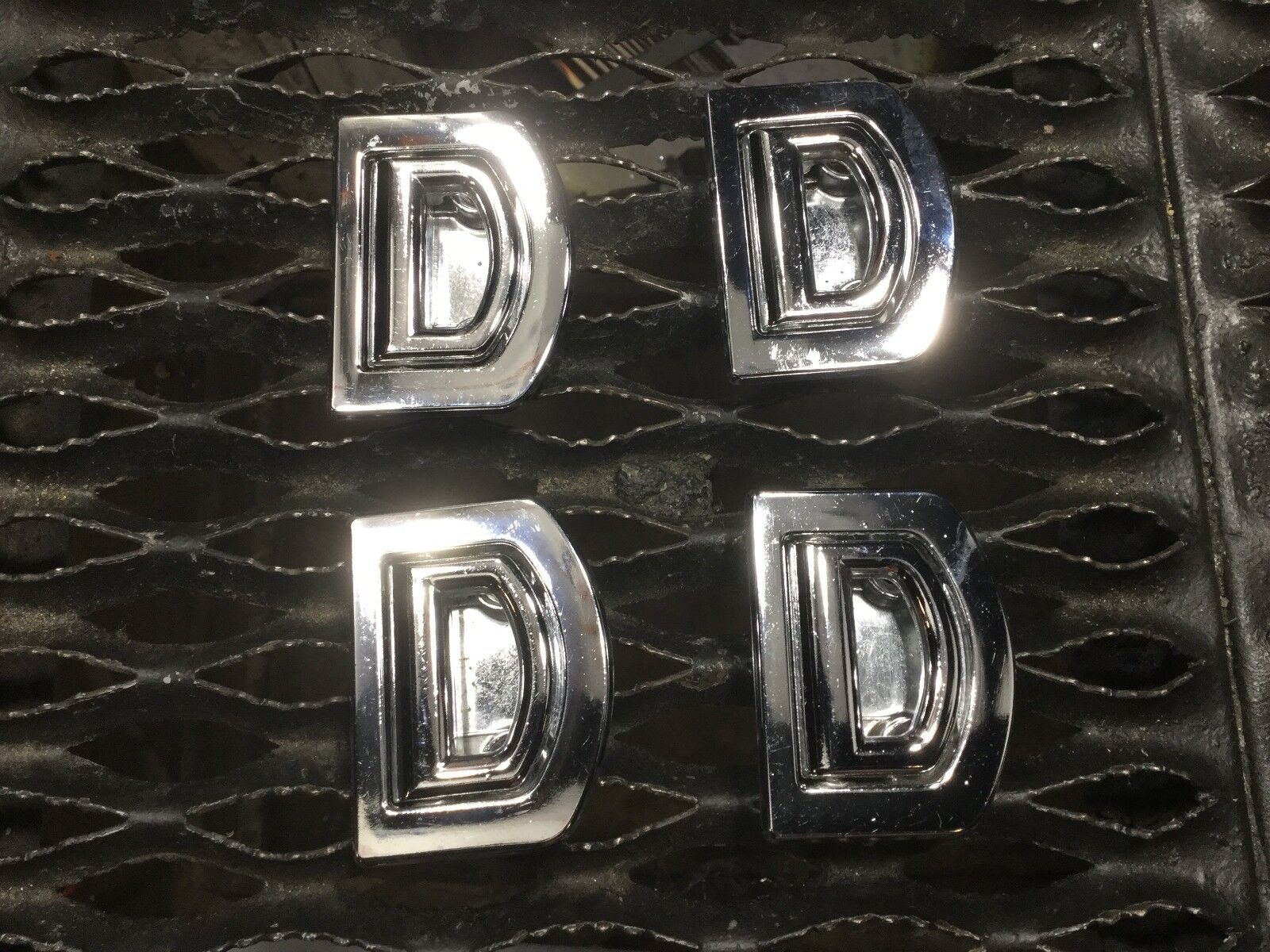 05-08 Audi A4 Rear Trunk Cargo Hook Set of 4 - OEM Replacement Parts - Perfect for Securing Groceries, Luggage & Sports Equipment
