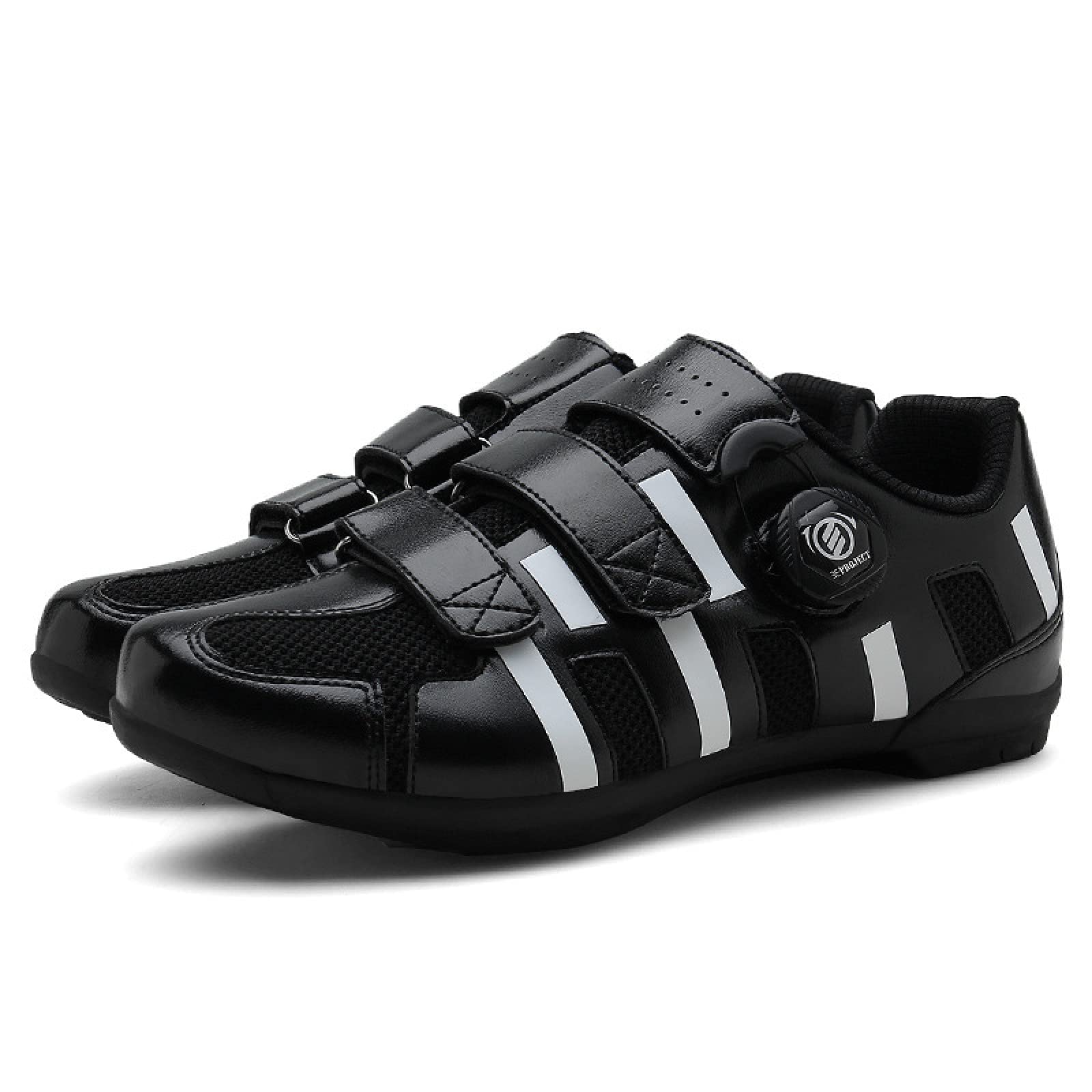 AGYE Cycling Shoes for Women & Men - Non-Slip Breathable Rubber Road & Mountain Bike Shoes - Perfect for Road Cycling, Mountain Biking & Sports Training - Black Size 38