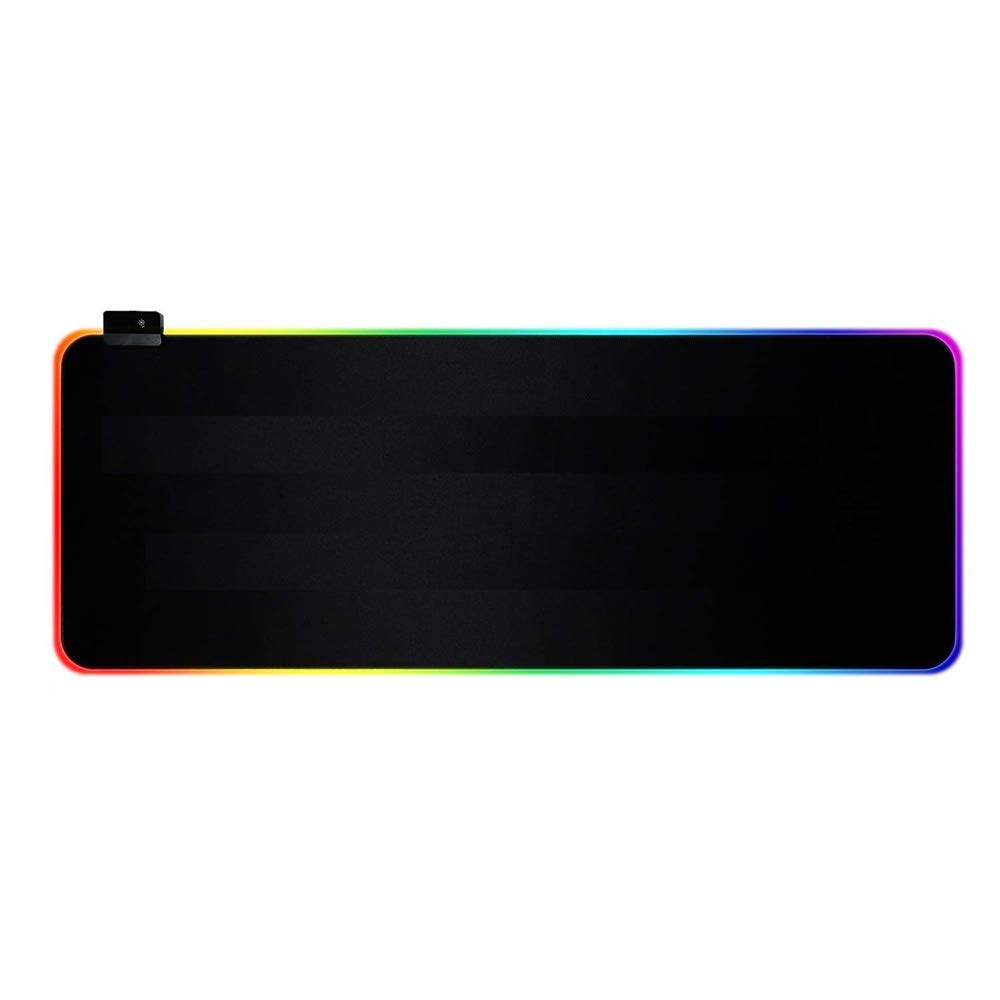 axGear RGB LED Gaming Mouse Pad - Large Non-Slip Surface with 16 Color Modes for PC, Laptop, Computer - Perfect for Gaming, Office Work & Home Use