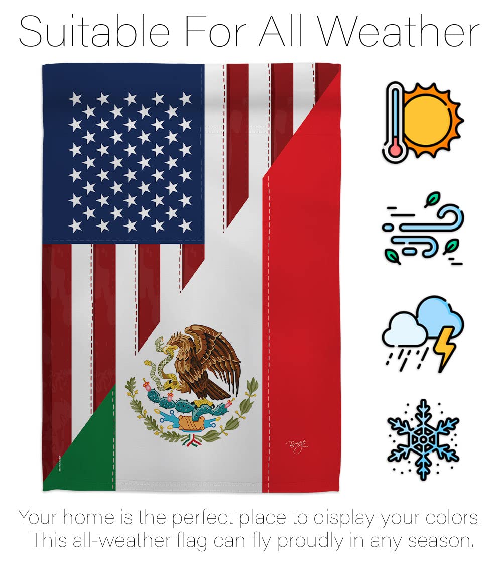 Mexico Friendship House Flag Set 28