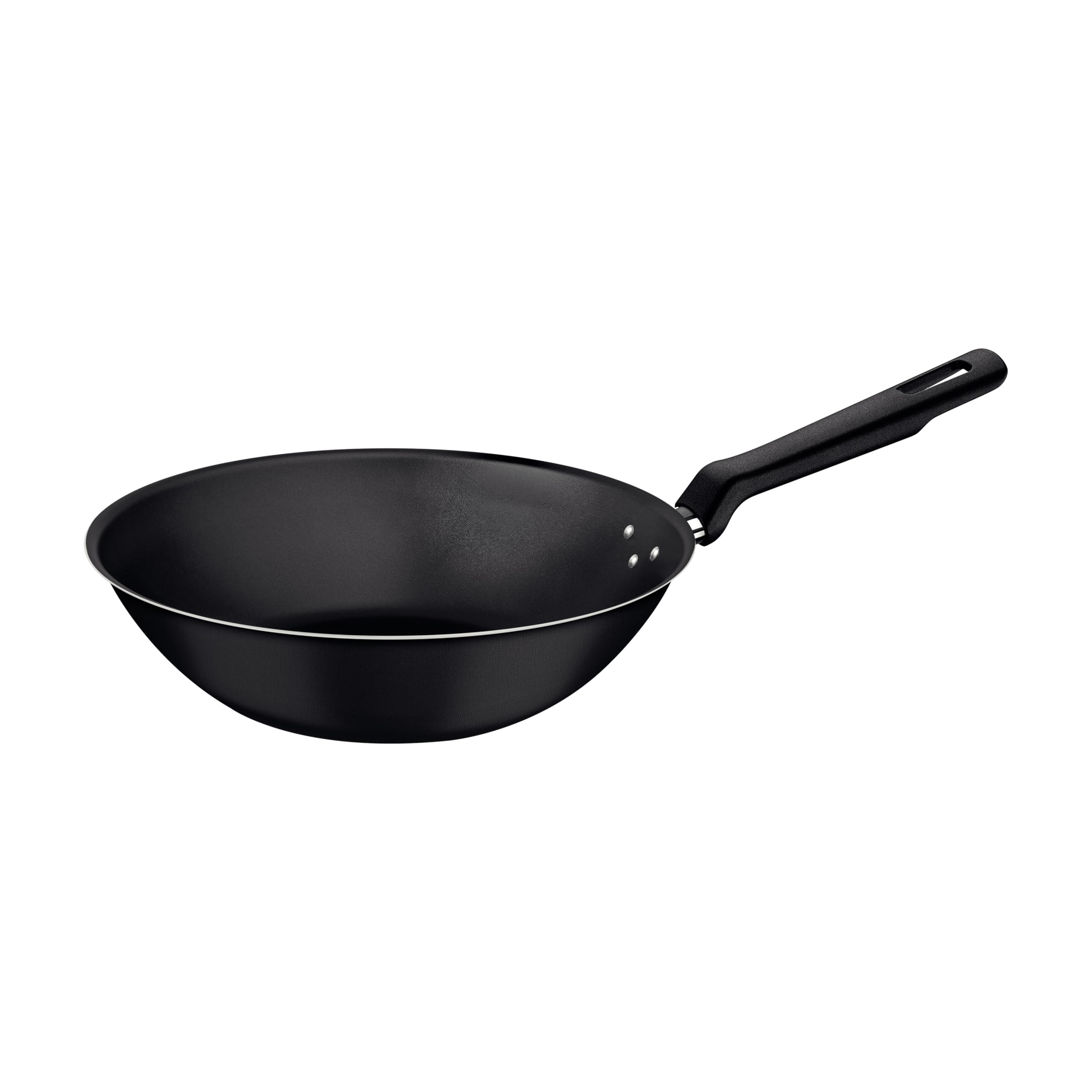Tramontina Loreto 24cm Aluminum Wok Pan with Starflon Max Graphite Nonstick Coating - 2.2L Capacity - Perfect for Stir-Frying, Sautéing & Asian Cooking