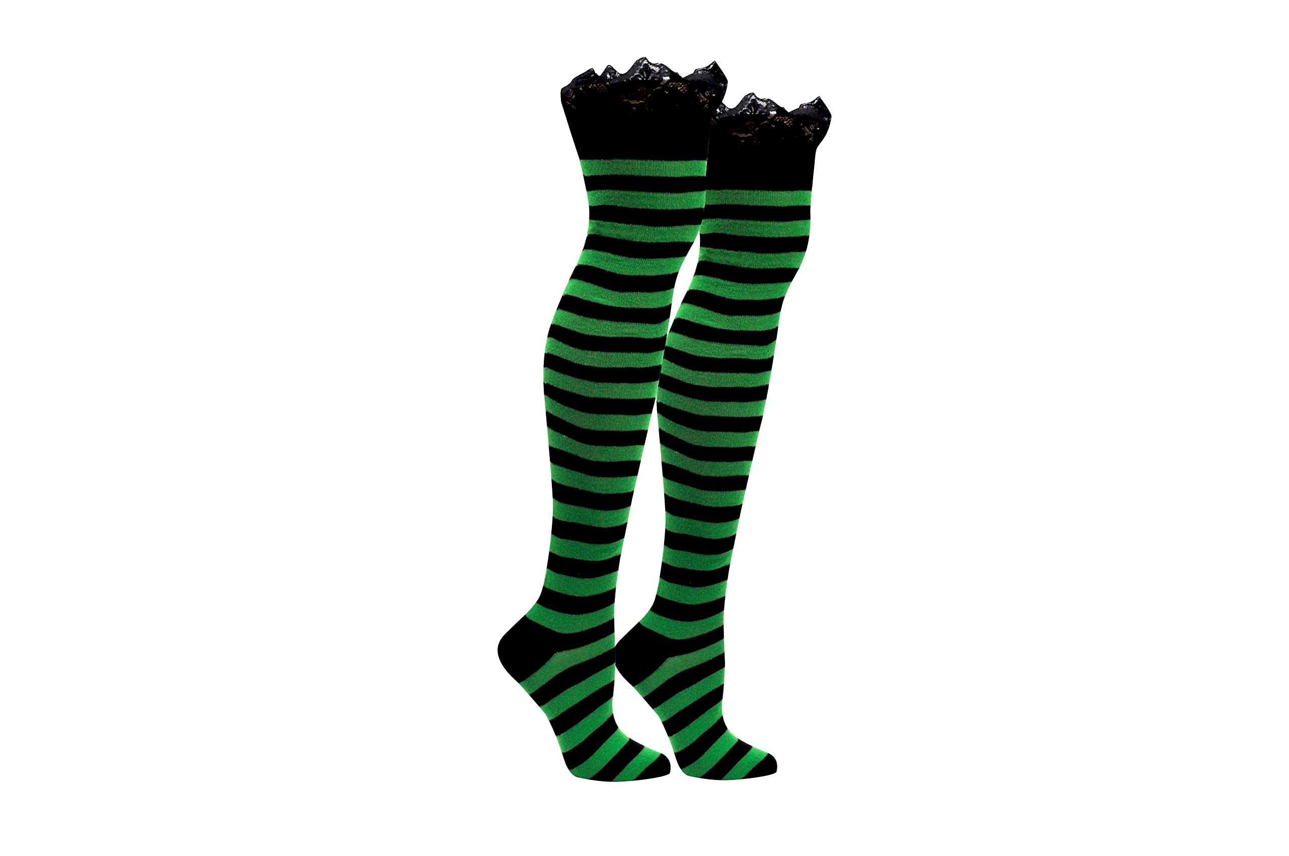 Thigh High Socks for Women - Over The Knee Stockings by Sock House Co. | Fits Shoe Size 4-10 | Perfect for Winter, Cosplay & Fashion Outfits