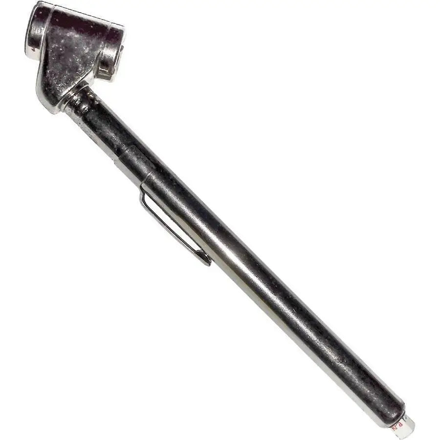 AA Chrome Dual Angle Foot Gauge - 120 PSI Heavy Duty Tire Pressure Gauge for Cars, Trucks & Motorcycles - Perfect for Auto Repair Shops and DIY Tire Maintenance