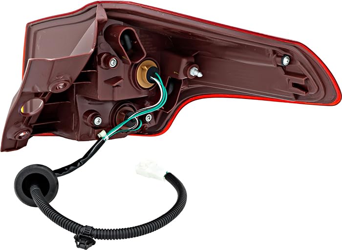 Toyota RAV4 Tail Lights Replacement Set (2013-2015) - Left & Right Side LED Brake Lights Compatible with US Models | Enhanced Night Visibility & Vehicle Safety | Perfect for Road Trips, Commuting & Emergency Situations