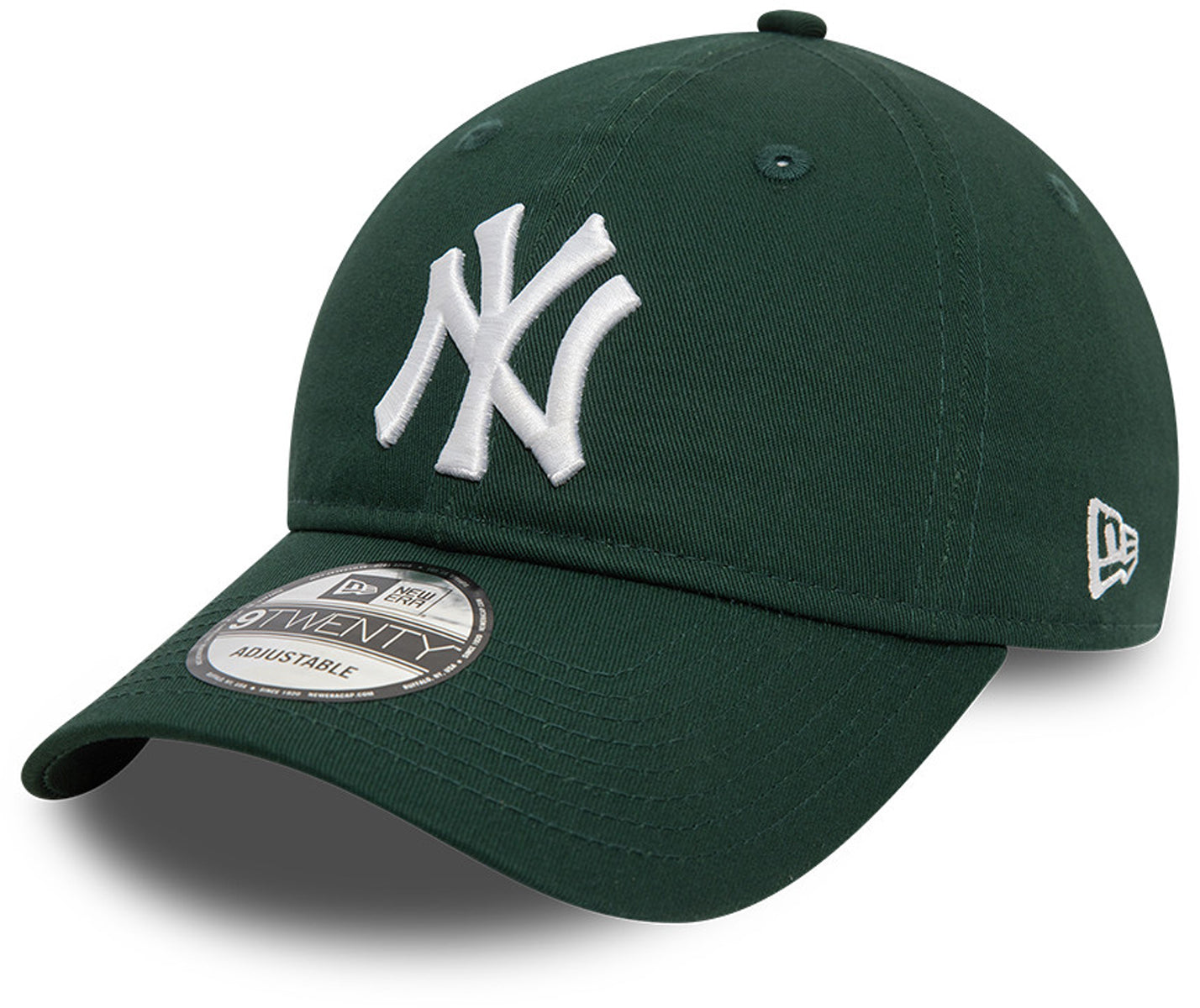 New York Yankees New Era 9Twenty League Essential Dark Green Baseball Cap for Men & Women - Adjustable Snapback Hat for Baseball Fans, Streetwear Fashion & Outdoor Activities