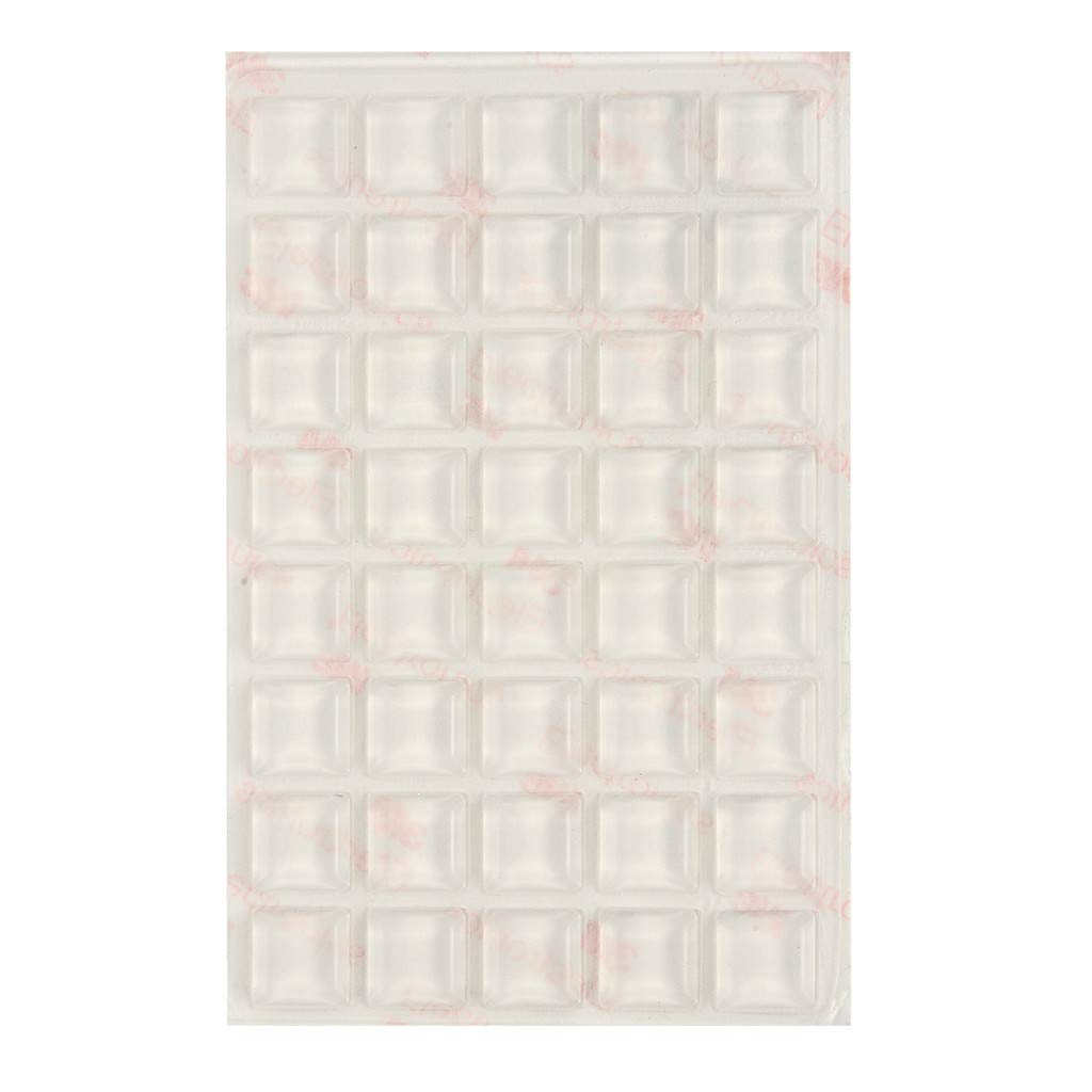 Anti-Slip Silicone Anti-Collision Cushion Gasket - Soft Rubber Bumper for Glass, Walls & Furniture - Home Improvement, Craft Storage & Organizer - Perfect for Kitchen, Bathroom, Office & DIY Projects