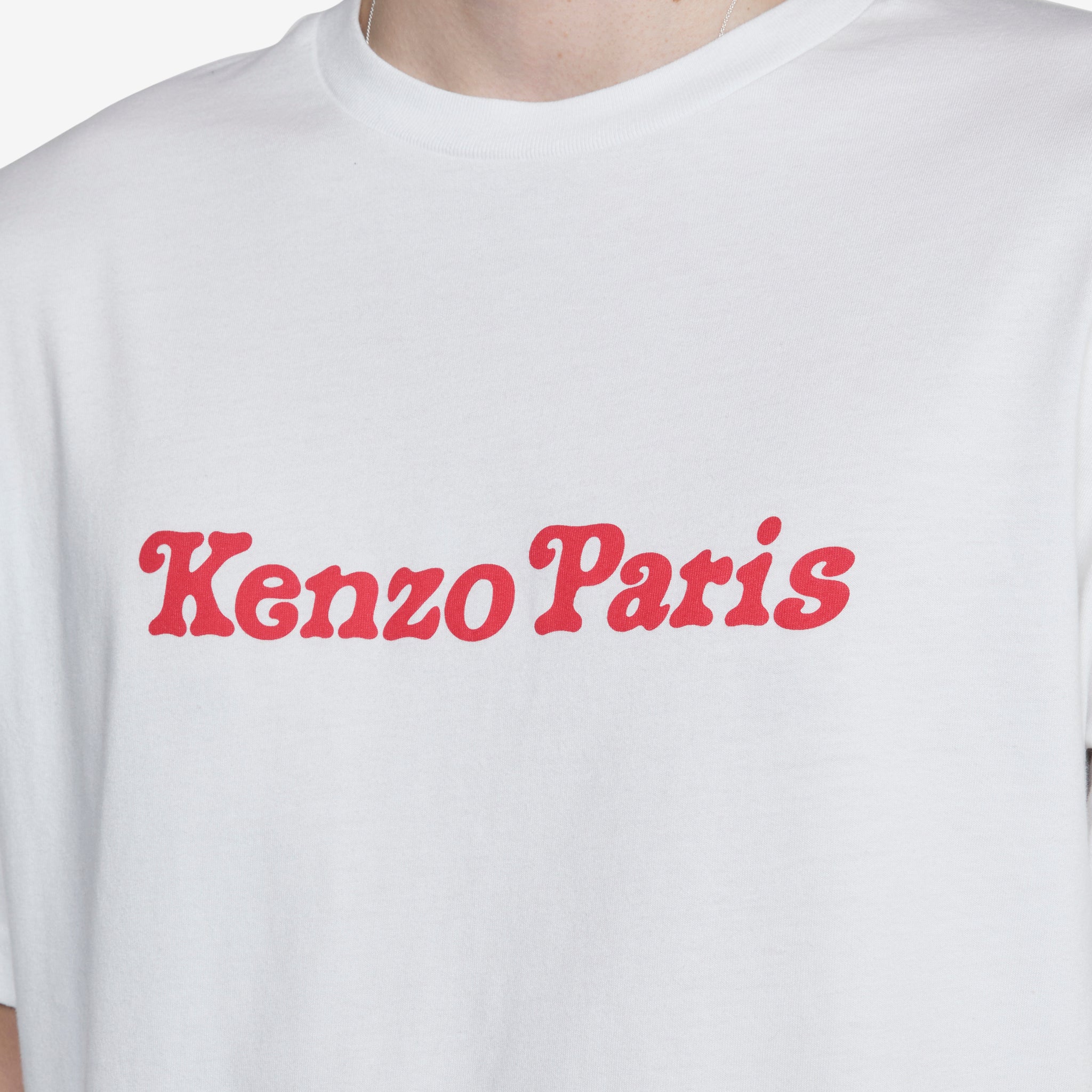 KENZO VERDY MARKET Oversized T-Shirt in Off White | Streetwear Fashion for Men & Women | Perfect for Casual Outfits, Concerts, and Urban Style