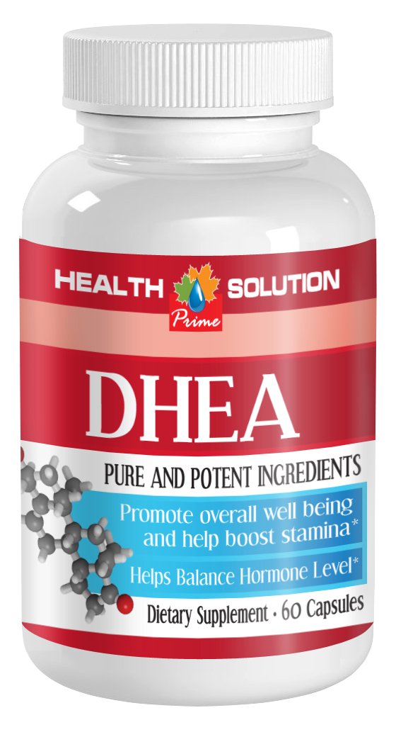 DHEA Supplement 50mg - 6 Bottles (180 Capsules) - Natural Hormone Support for Mood, Energy & Vitality - Adrenal Health & Anti-Aging - Perfect for Men & Women Over 30
