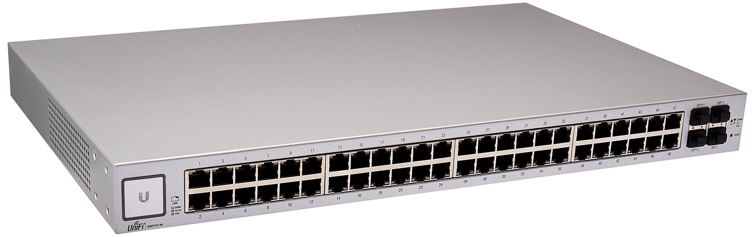 Ubiquiti Unifi US-48 48-Port Managed Gigabit Switch with SFP+ | Renewed | Ideal for Business Networks, Data Centers & High-Performance Home Labs