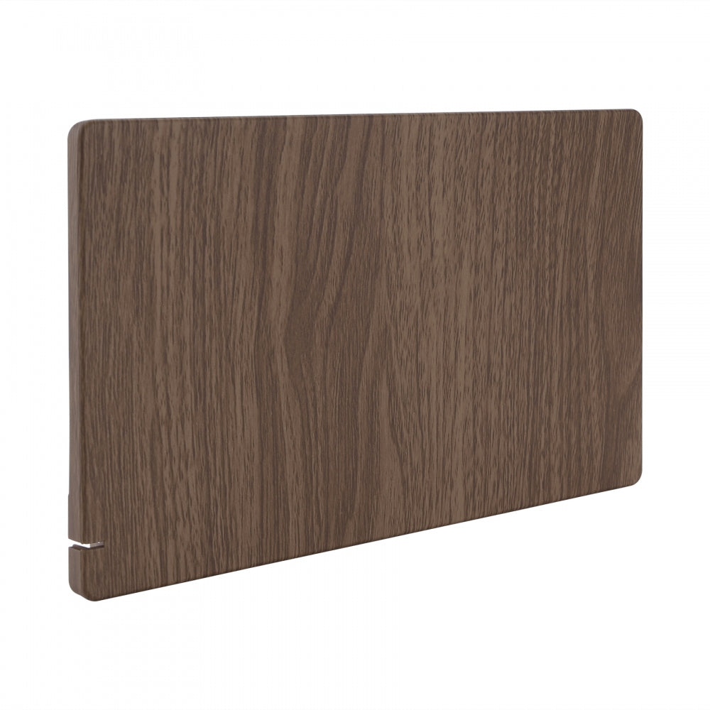 eXtremeRate Soft Touch Wood Grain Faceplate for Nintendo Switch Dock - DIY Replacement Shell Cover (Dock Not Included) - Perfect for Gaming Setup & Home Decor FDS201