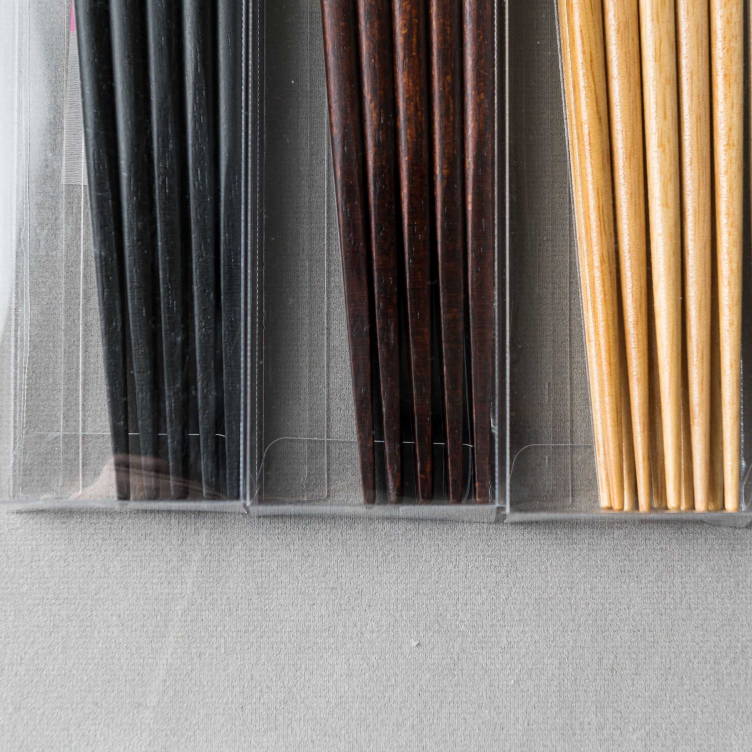 Premium Natural Wooden Chopstick Set - Eco-Friendly, Durable & Stylish (3 Colors) - Perfect for Asian Cuisine, Sushi, Ramen & Home Dining