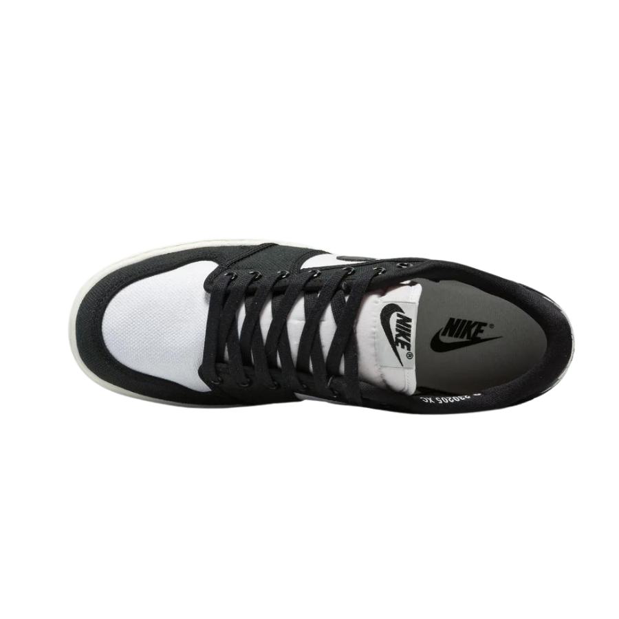 Air Jordan 1 KO Sneakers - Black White Sail Retro Basketball Shoes for Men - Perfect for Streetwear, Casual Outfits & Sneaker Collectors