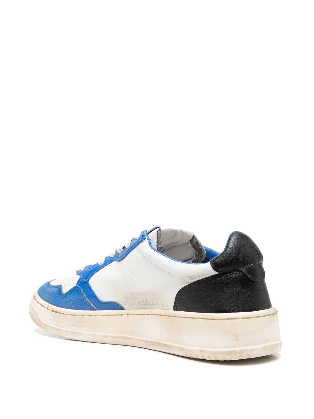 Autry Retro Sneakers for Men & Women - Classic Blue Leather Athletic Shoes for Casual Wear, Walking & Everyday Comfort