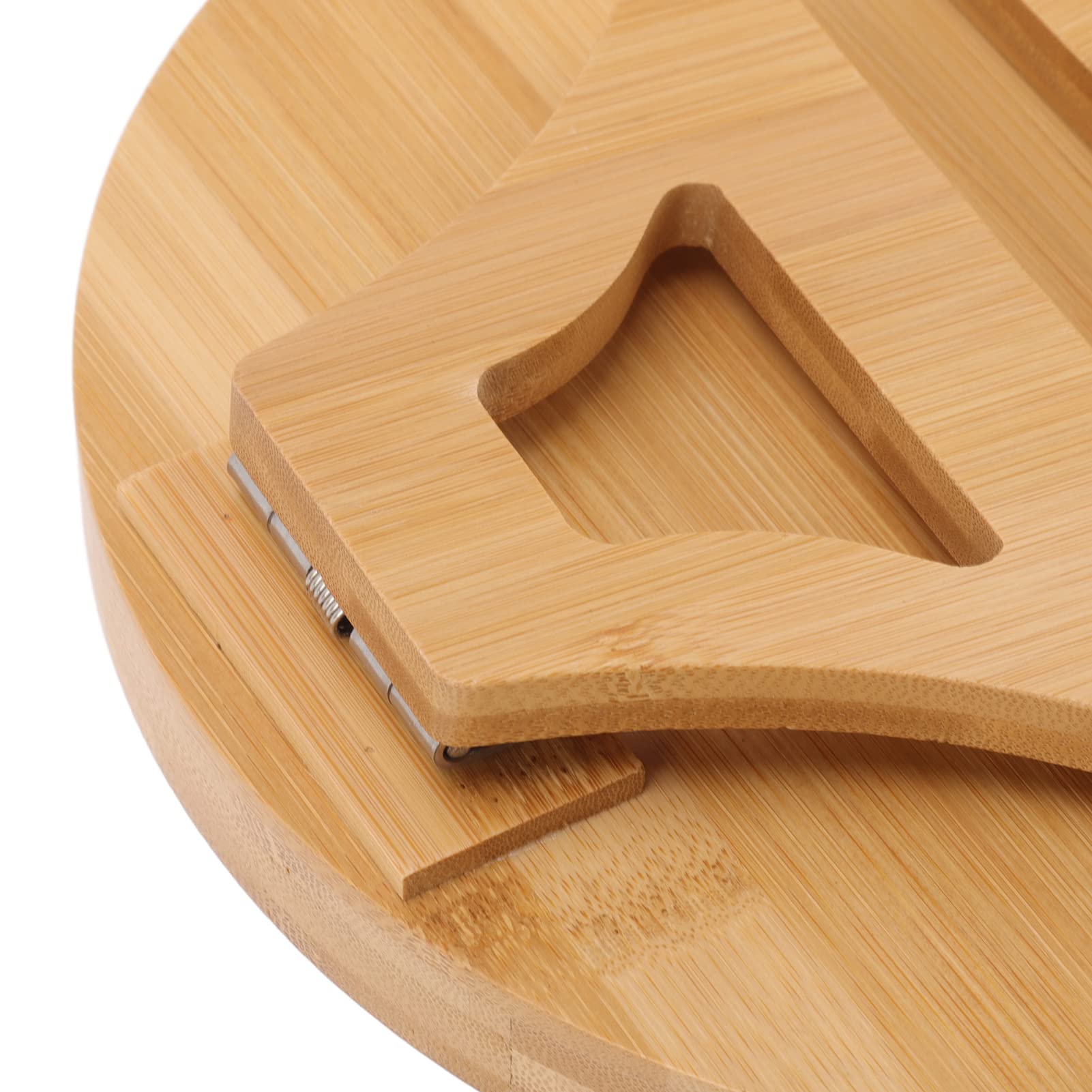 Wooden Sofa Armrest Tray - Foldable Couch Table with Clip Holder for Coffee, Tea & Snacks | Perfect for Movie Nights, Reading & Living Room Relaxation