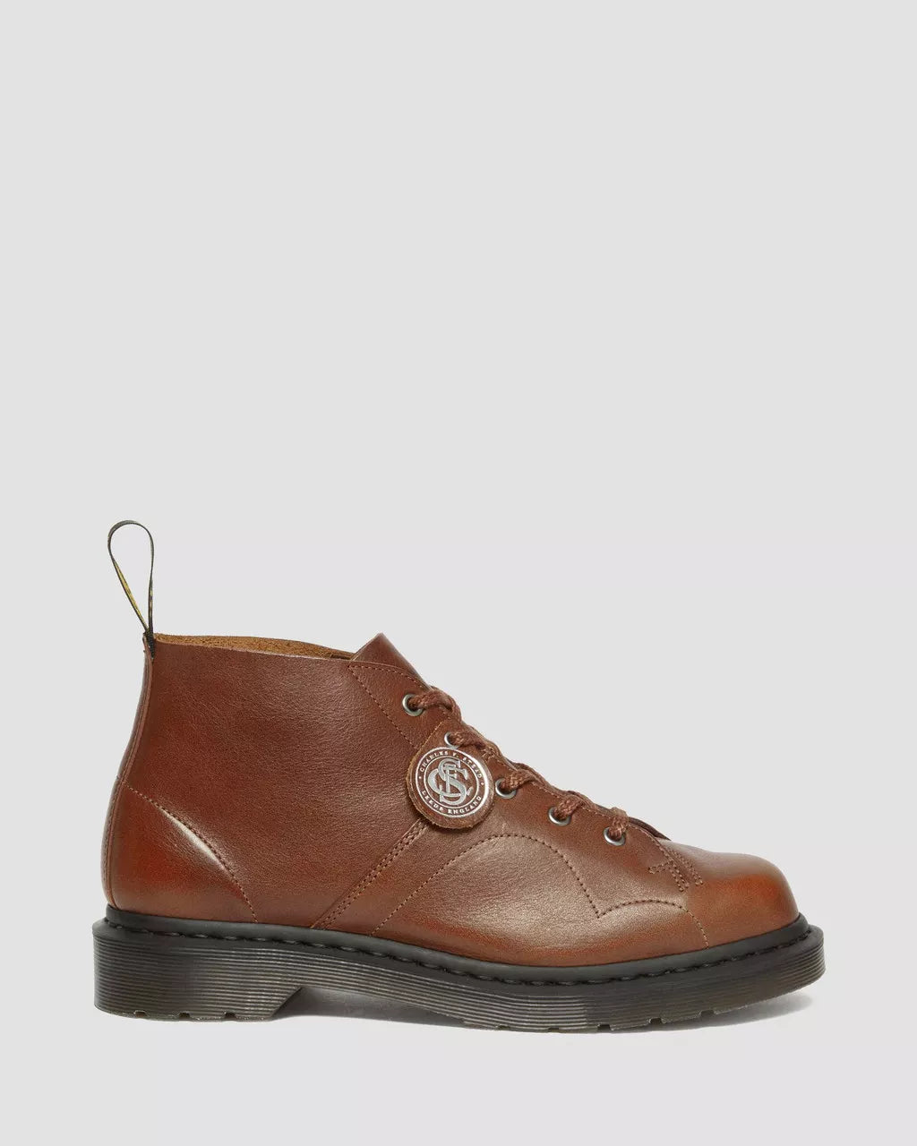 Buckingham Leather Monkey Boots for Men - Stylish & Durable Church Shoes for Casual & Outdoor Wear