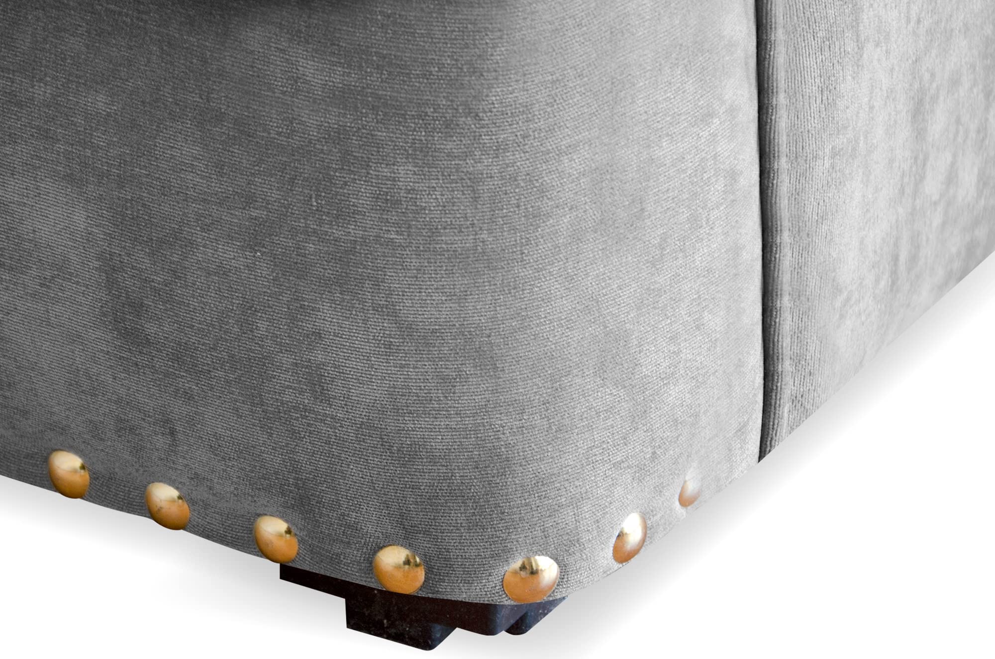 Makora Krosno Glass Makora Dog Bed Chair Suki Light Grey, Medium - Cozy Pet Furniture for Small Dogs, Perfect for Living Room, Bedroom & Office Use