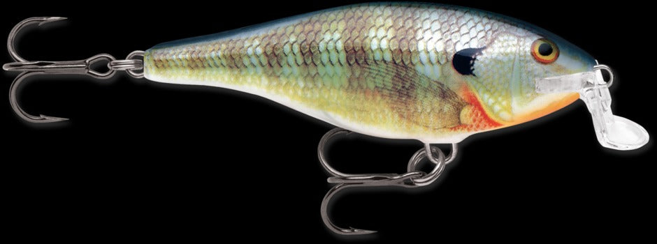 Rapala Shallow Shad Rap Fishing Lures - Topwater Crankbait for Bass, Walleye & Pike - Perfect for Freshwater Lakes & Rivers