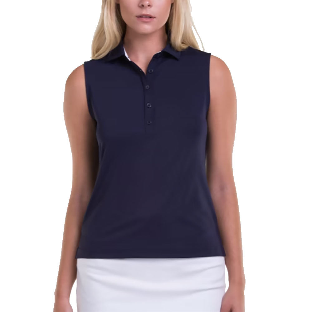Fairway & Greene Women's Sleeveless Golf Polo Shirt - Moisture Wicking & UV Protection - Perfect for Golf, Tennis & Summer Outdoor Activities