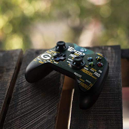 Official NFL Green Bay Packers Gaming Skin for Xbox One Controller - Durable Vinyl Decal with Blast Design | Perfect for Gamers, Sports Fans & Custom Console Accessories