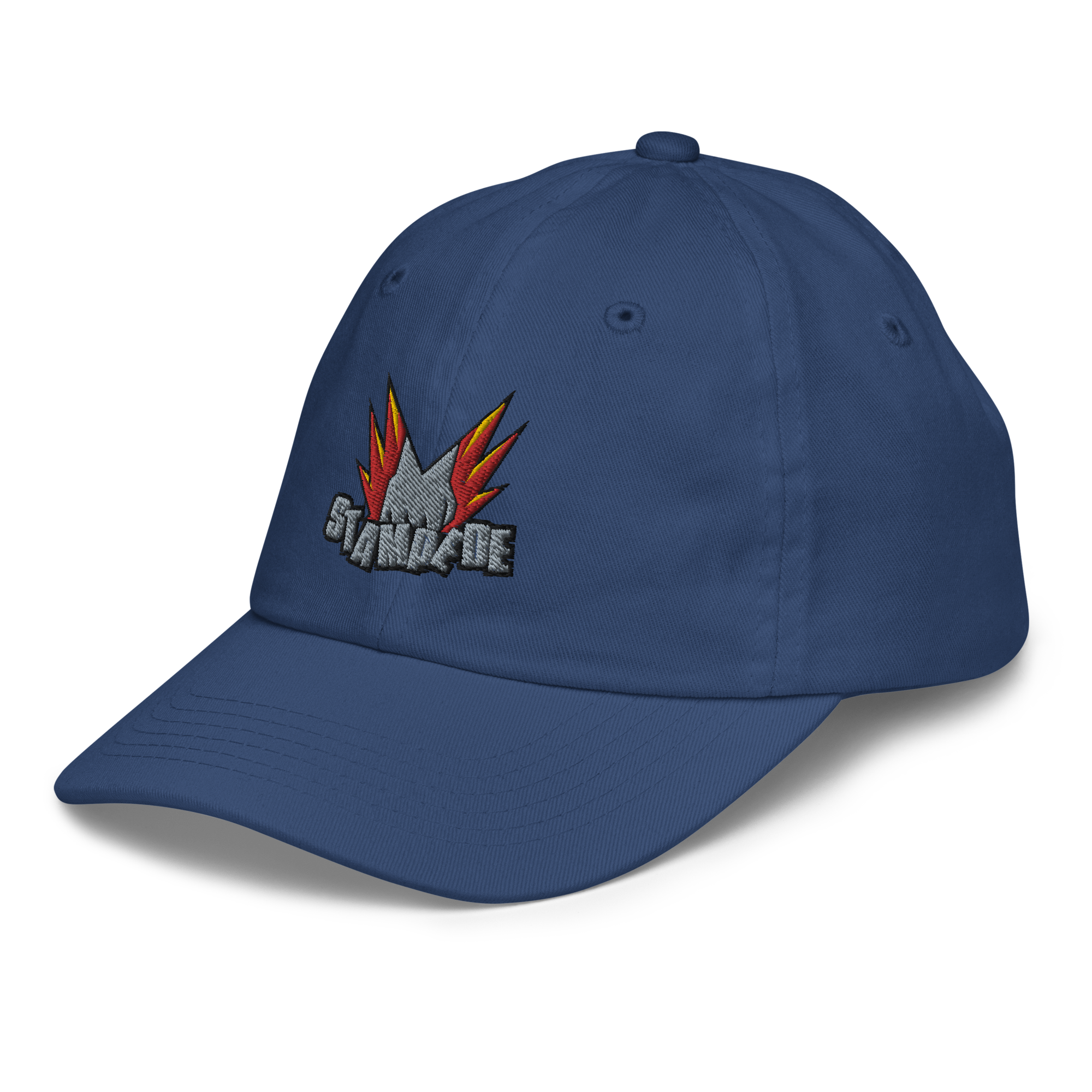 Zoo Jitsu Fighters Stampede Youth Baseball Cap - Adjustable & Stylish Animal Print Hat for Kids & Teens - Perfect for Sports, Outdoor Adventures & Casual Wear