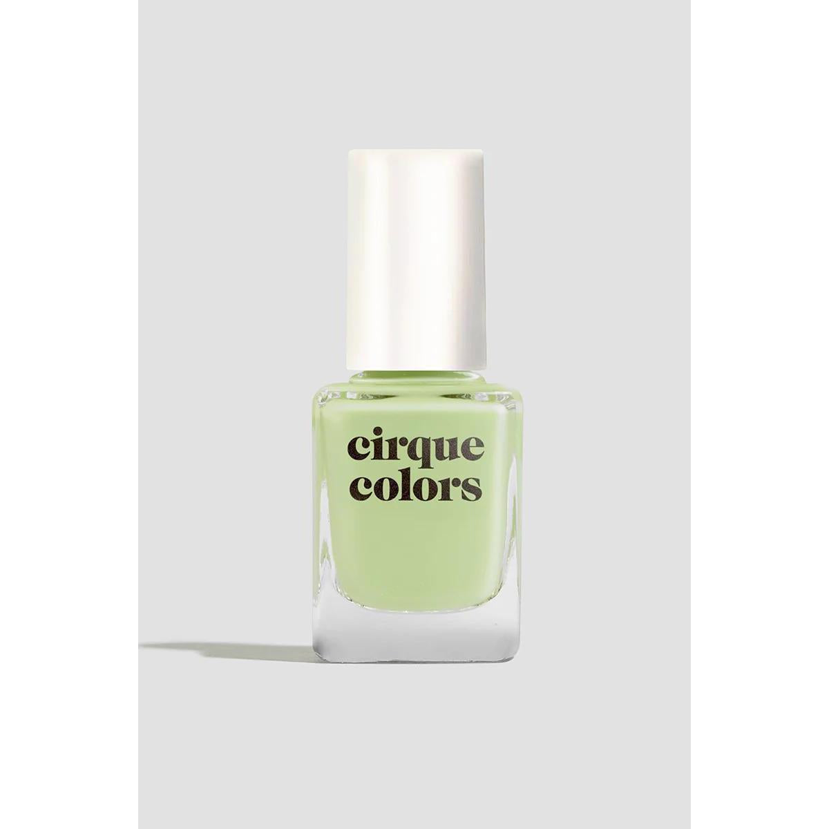 Cirque Colors Sweet Mint Nail Polish - 0.37 oz Vegan & Cruelty-Free Long Lasting Nail Lacquer for Gel-Like Shine - Perfect for Manicures, Pedicures & Nail Art Designs