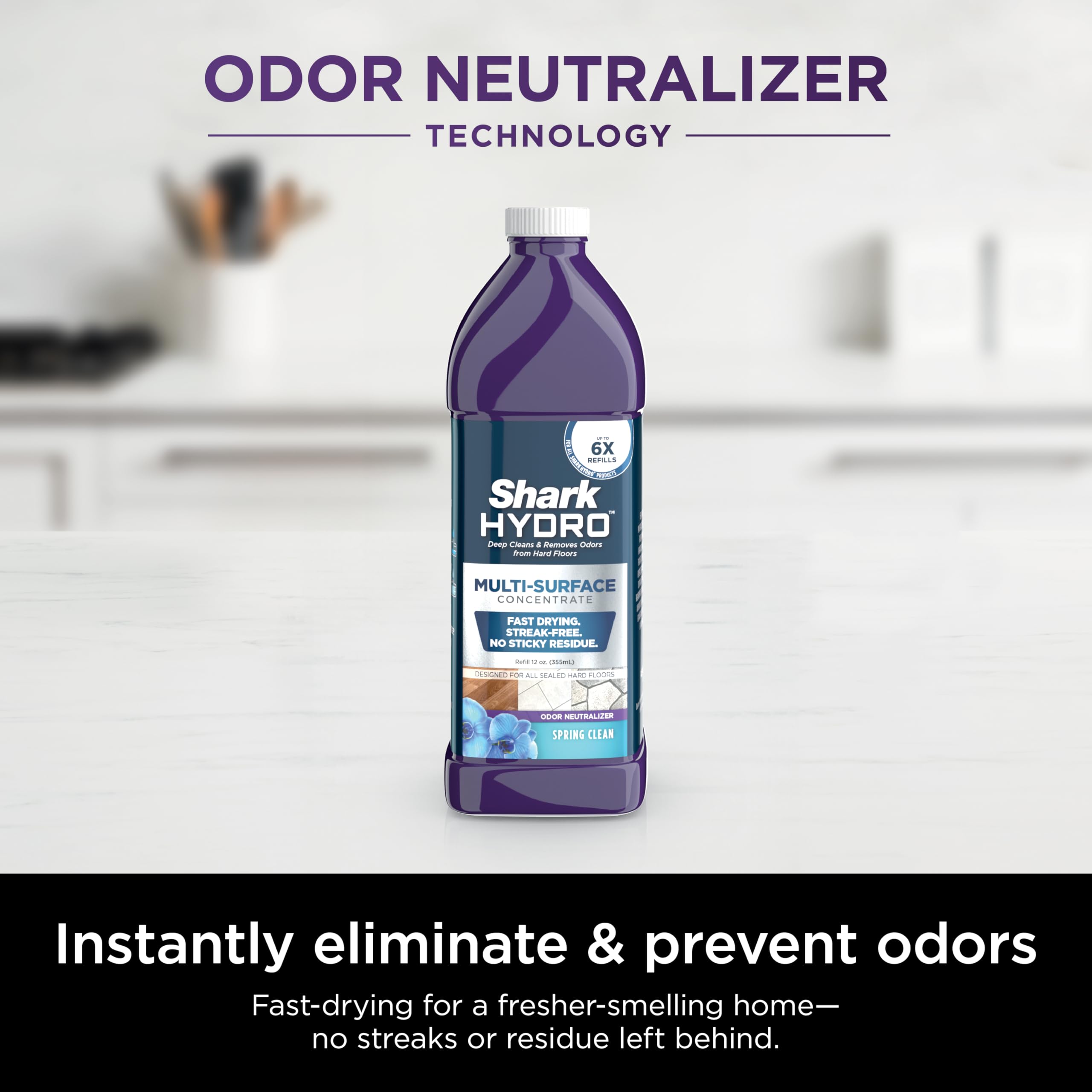 Shark HydroDuo Cordless Hard Floor Cleaning System with Dirt-Reveal Technology | Wet & Dry Debris Pickup | Mops & Scrubs Simultaneously | Works on Hardwood, Tile, Laminate & Stone Floors | Perfect for Daily Cleaning in Kitchens, Bathrooms & High-Traffic Areas | Stone Metallic WW201