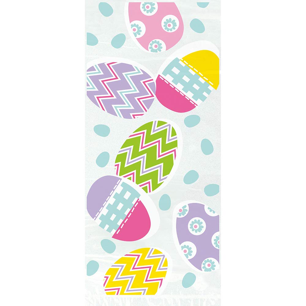 Premium Lilac Easter Cellophane Bags - 20 Pack High Quality Gift Bags for Easter Egg Hunts, Party Favors, Candy Treats & Holiday Gifting - Perfect for Easter Celebrations, Birthday Parties & Baby Showers